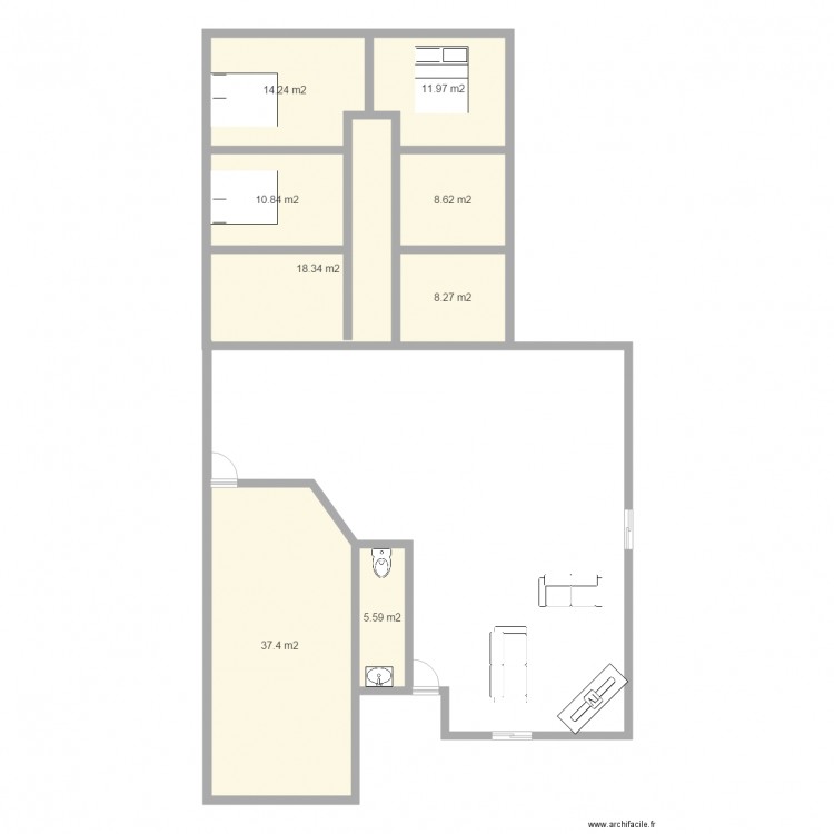 eleanore. Plan de 0 pièce et 0 m2