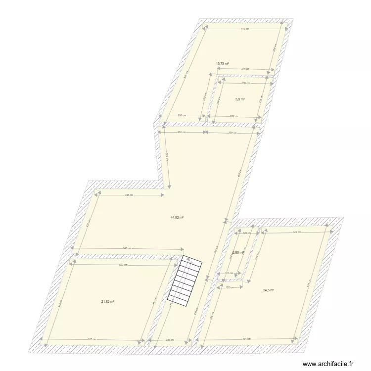 Maison Christophe RDC6. Plan de 