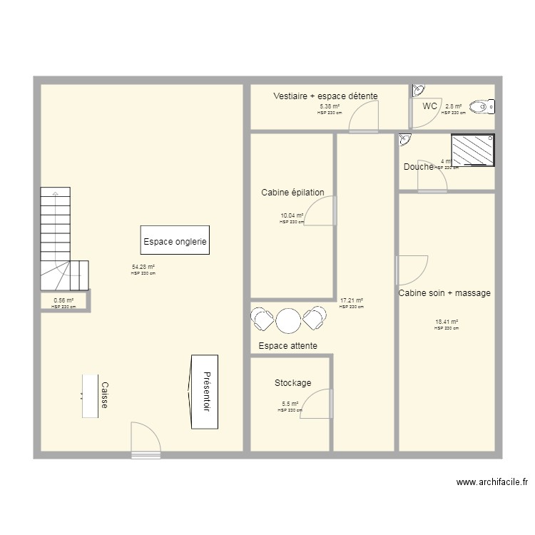 CAFER. Plan de 0 pièce et 0 m2