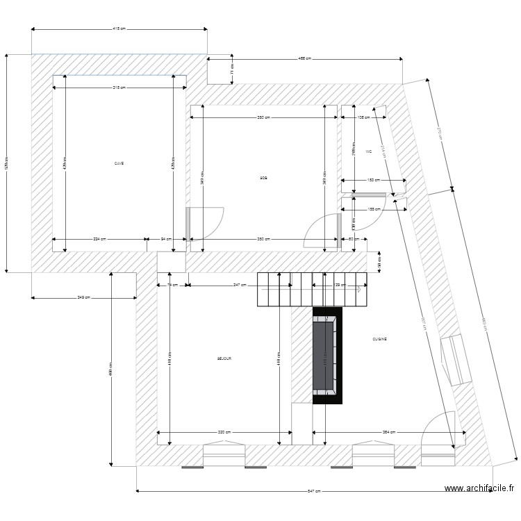 SC DES LYS. Plan de 0 pièce et 0 m2