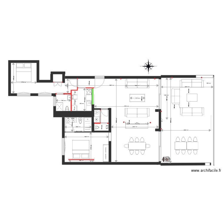 Lérina Meubles Mood v4. Plan de 0 pièce et 0 m2