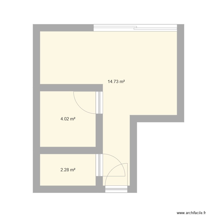 Appartement PL. Plan de 0 pièce et 0 m2