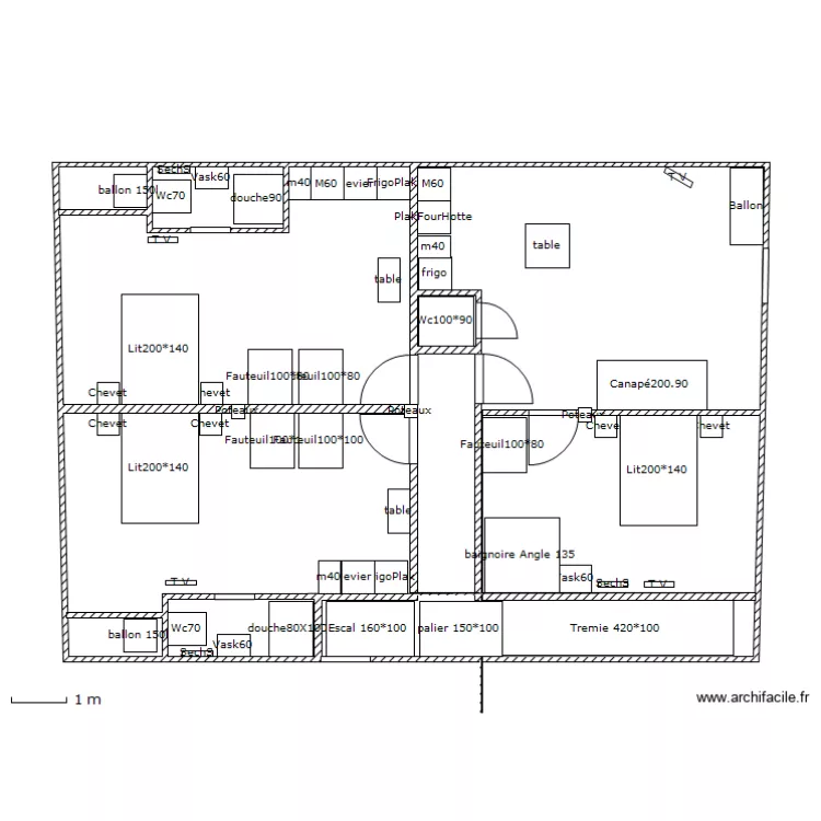 3109 Etage caleche 2. Plan de 