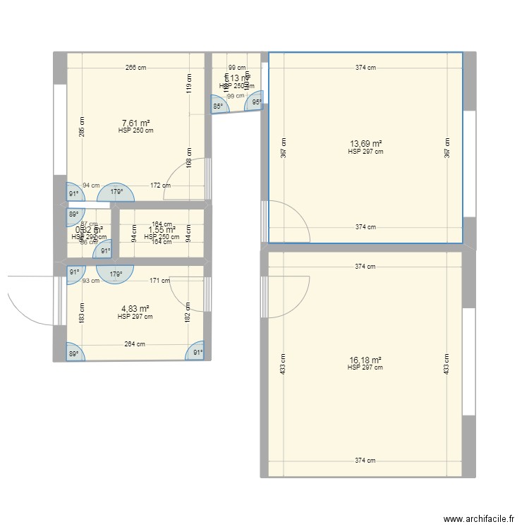 APPARTEMENT PL. Plan de 0 pièce et 0 m2