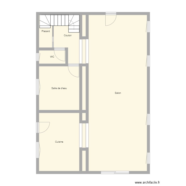 Croquis MARTIN. Plan de 0 pièce et 0 m2