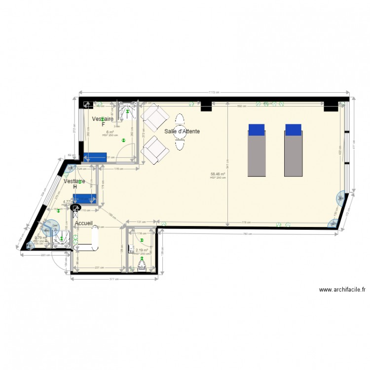 MIHA BODYTEC V7. Plan de 0 pièce et 0 m2