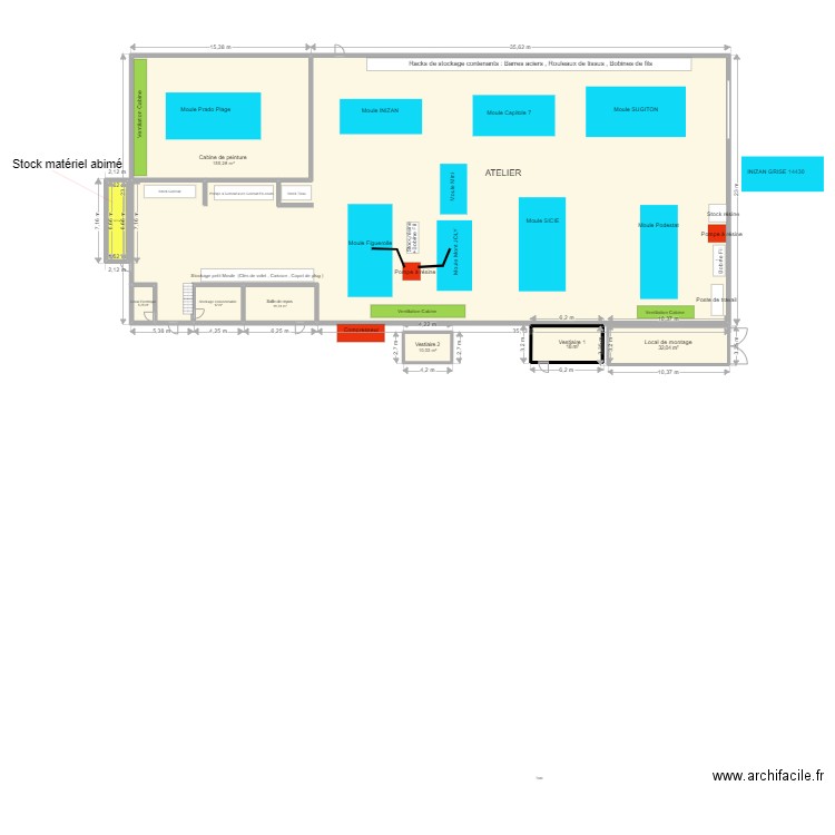 Usine villepinte . Plan de 0 pièce et 0 m2
