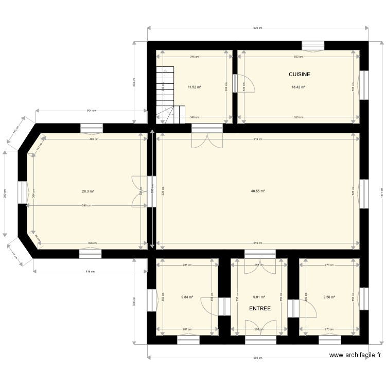 TOURNEFEUILLE 102 RDC. Plan de 0 pièce et 0 m2