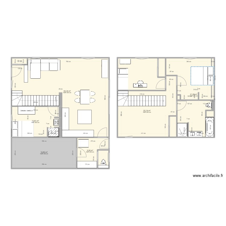 test. Plan de 0 pièce et 0 m2