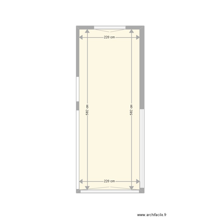 20 pieds simple  Vanhoutte. Plan de 0 pièce et 0 m2