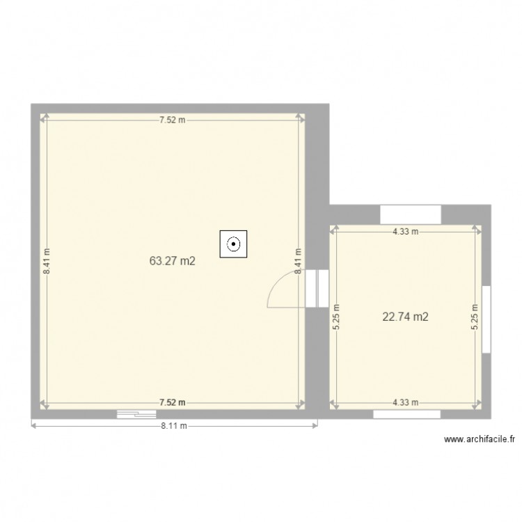 Incubation 2. Plan de 0 pièce et 0 m2