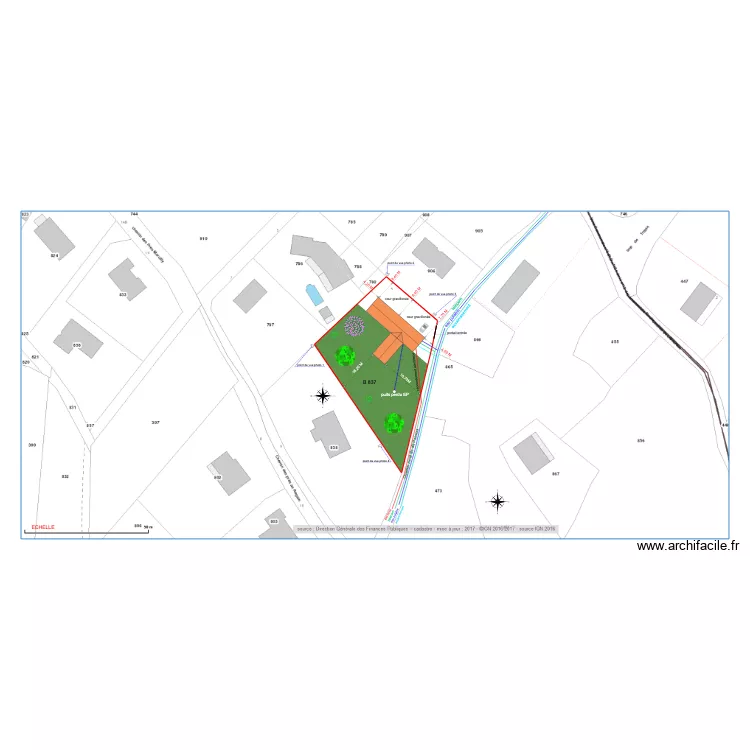 PLAN DE MASSE. Plan de 