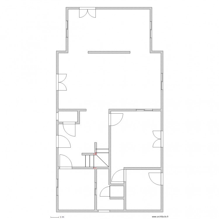 BOUE RDC. Plan de 0 pièce et 0 m2
