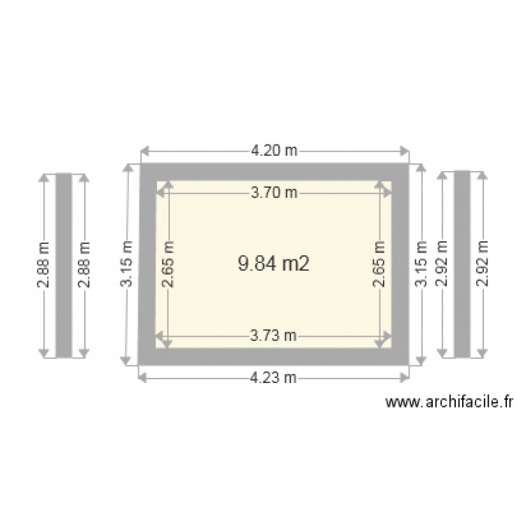 essai. Plan de 0 pièce et 0 m2