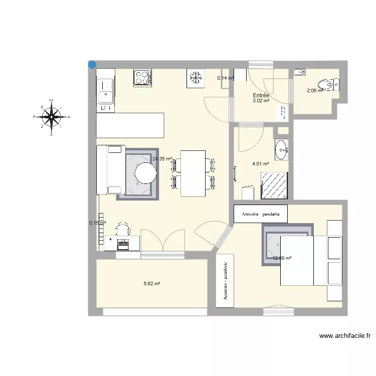 Studio G par Moi. Plan de Studio G par Moi. Plan de