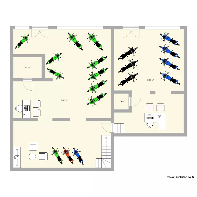 PLAN ETAGE MAG. Plan de 