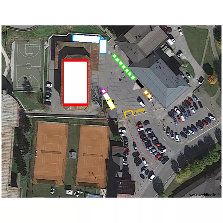 HR DOLO - cortina village. Plan de 