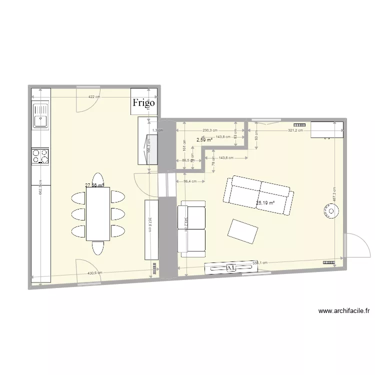 MAISON l ile d elle RDC. Plan de MAISON l ile d elle RDC. Plan de