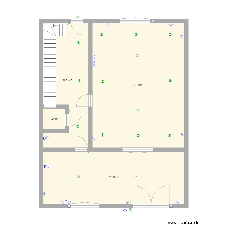 st q. Plan de 0 pièce et 0 m2