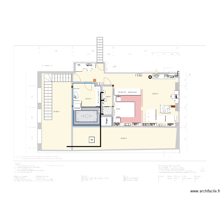 comble fini EVAC VMC. Plan de 0 pièce et 0 m2