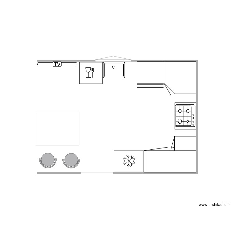 Cuisinemfb. Plan de 0 pièce et 0 m2