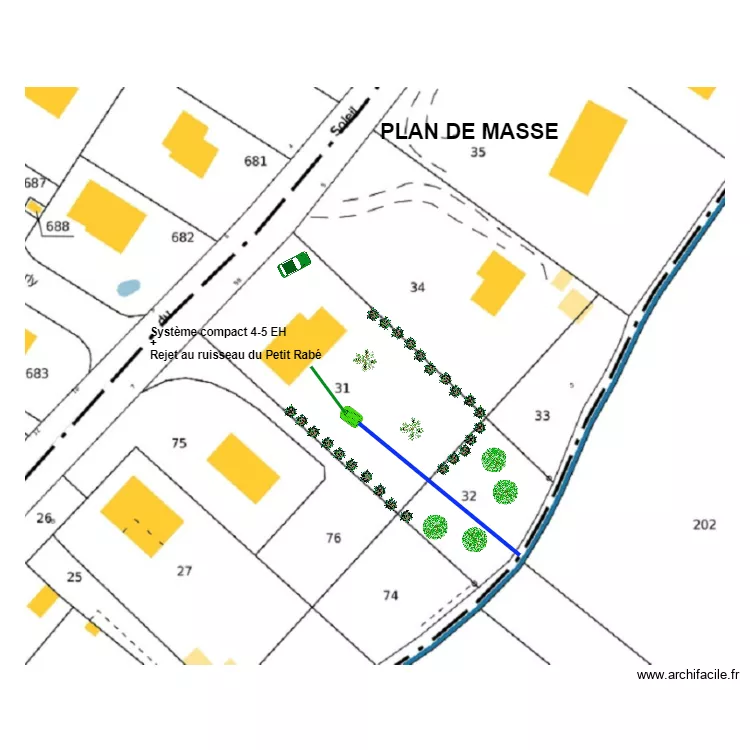 Nespoulous 1. Plan de 