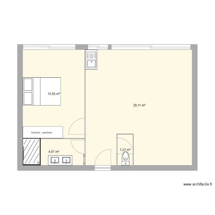 toulouse. Plan de 0 pièce et 0 m2