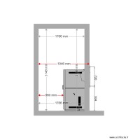 COUPE EXISTANT MARSEILLE ESPACE PRO PETIT LOCAL 328EF
