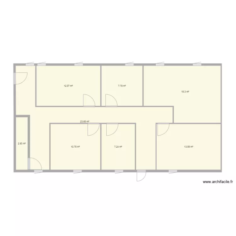 81 PONTPIERRE 1er. Plan de 