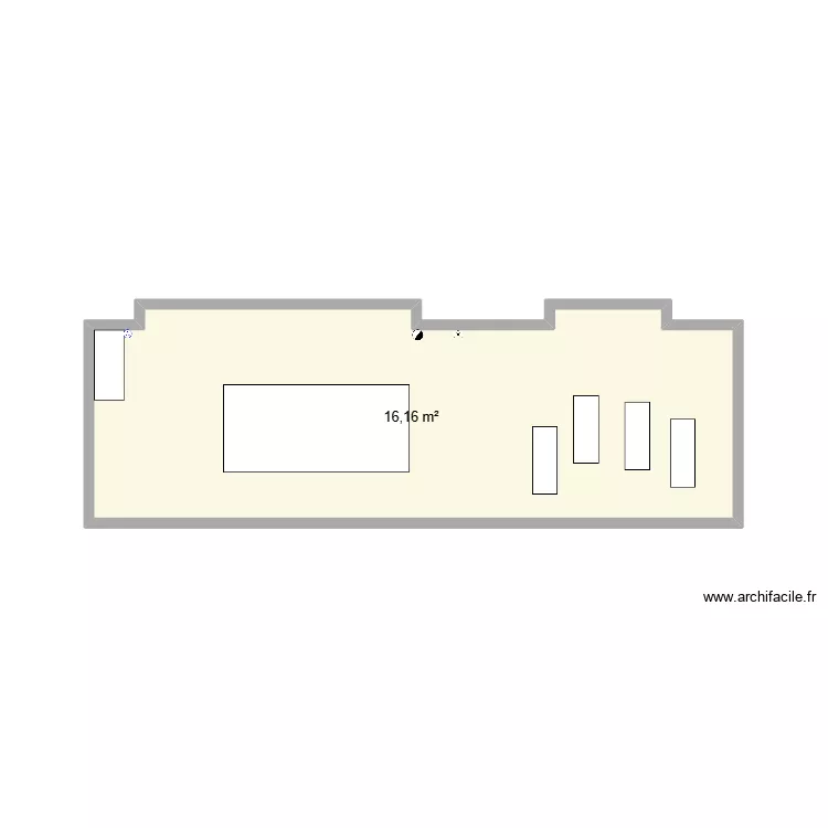 BUREAU BONNE MESURE. Plan de 1 et 16 m² BUREAU BONNE MESURE. Plan de 1 et 16 m²
