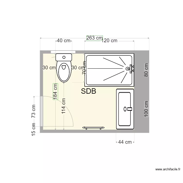 RDC_new. Plan de RDC_new. Plan de