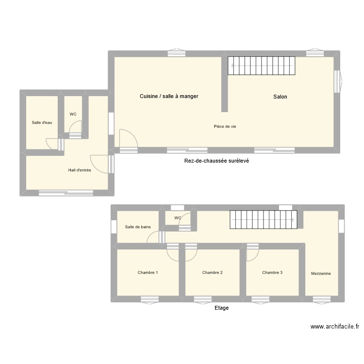 GR3264. Plan de 0 pièce et 0 m2