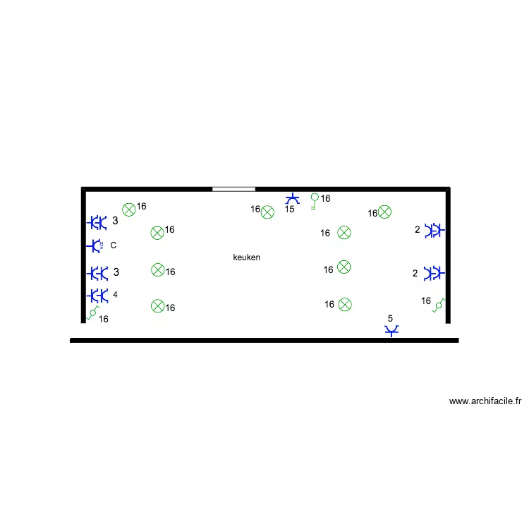 Roger cuissine. Plan de 
