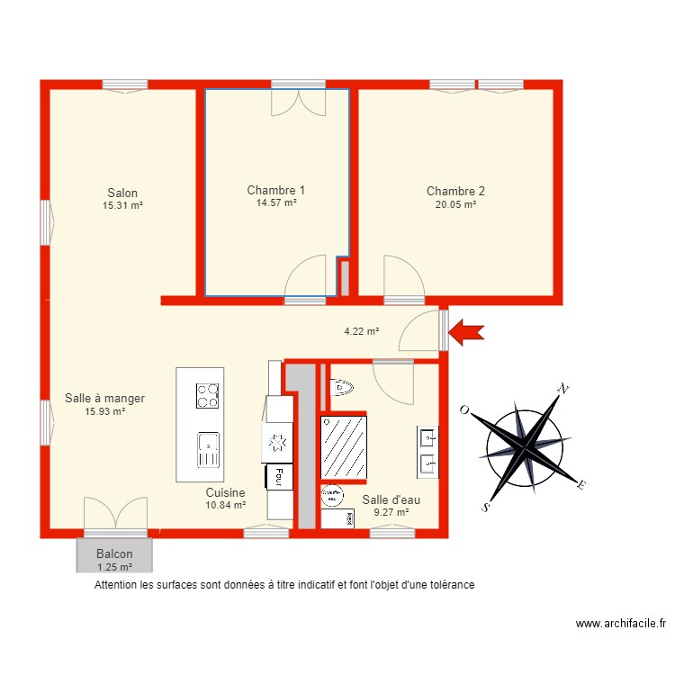 BI 5837 non côté. Plan de 0 pièce et 0 m2