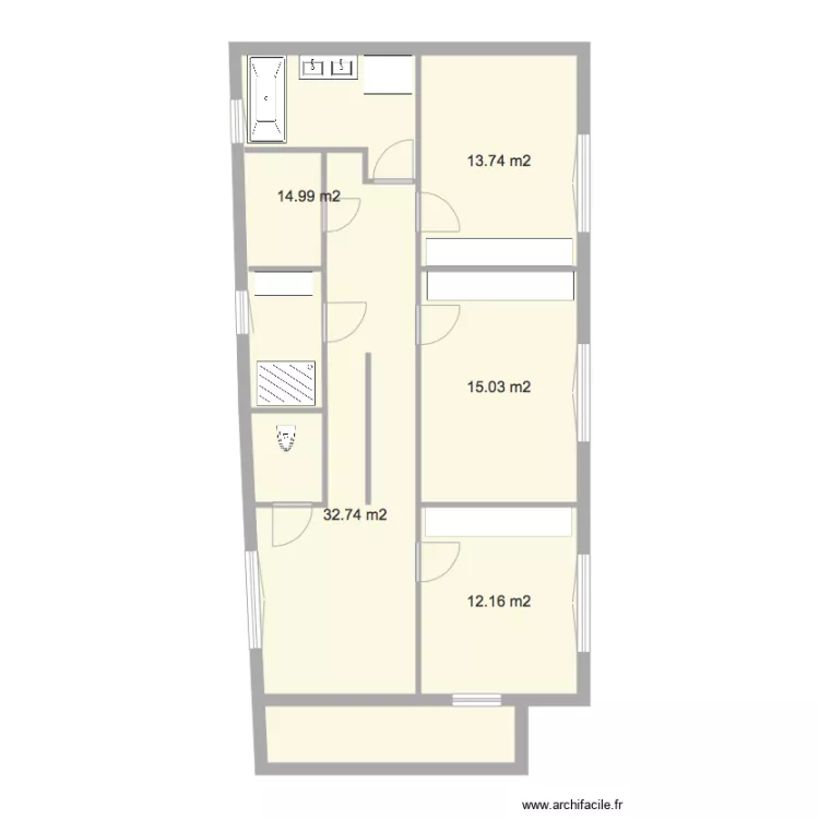 Walckiersmaison3 rez1V9. Plan de 