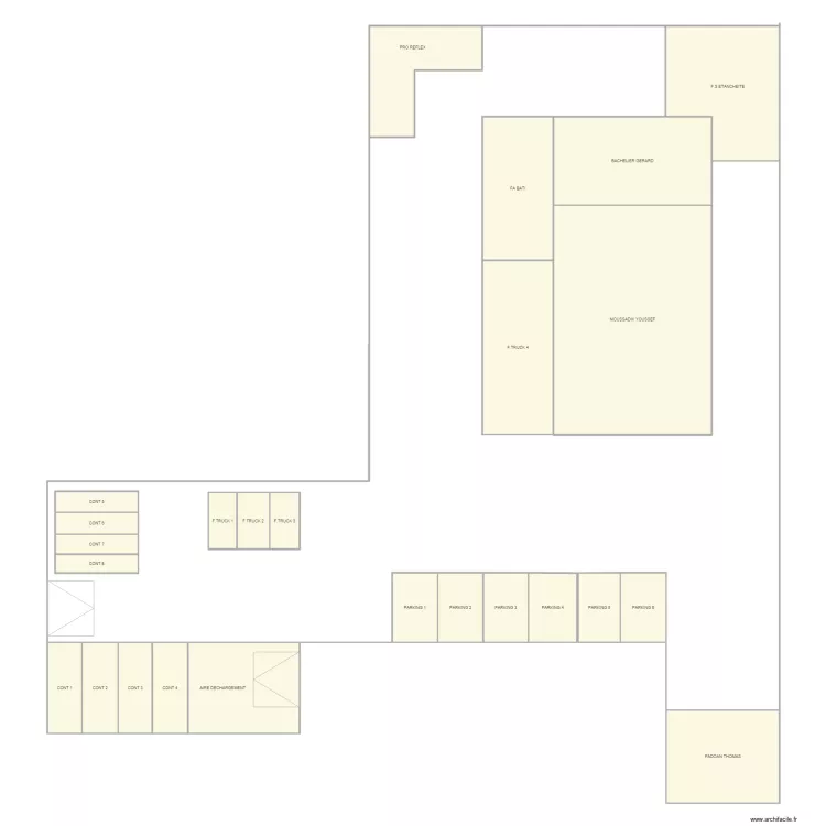 PLAN EXTERIEUR. Plan de 