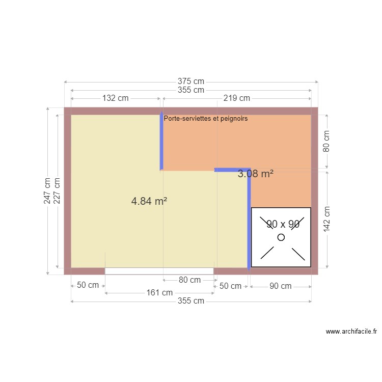 Maison NEOULES Pool House 1. Plan de 0 pièce et 0 m2