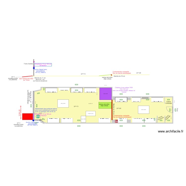 M TOI APRES TRAVAUX. Plan de 0 pièce et 0 m2