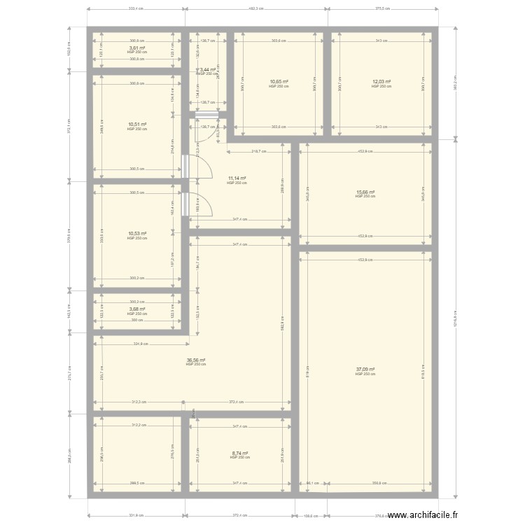 projet vila. Plan de 0 pièce et 0 m2