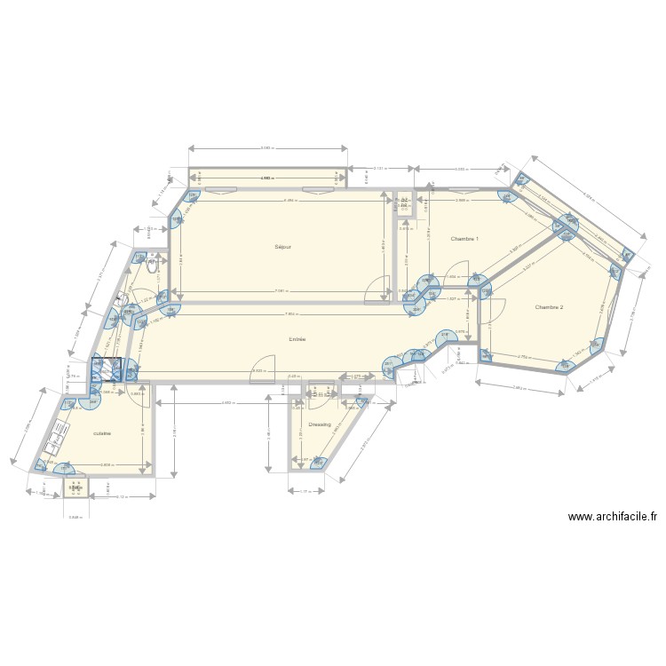 Bourbonnais. Plan de 0 pièce et 0 m2