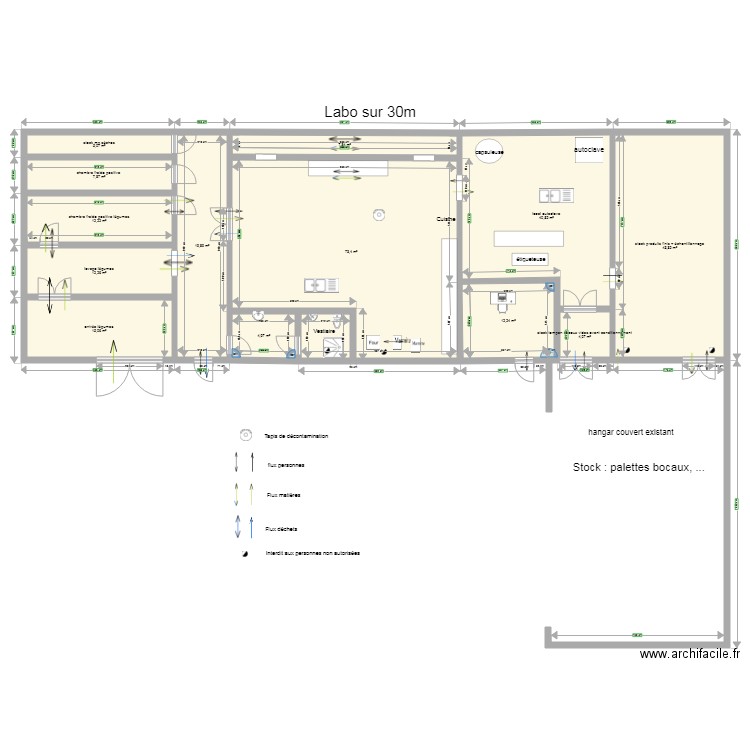 exemple 3. Plan de 0 pièce et 0 m2