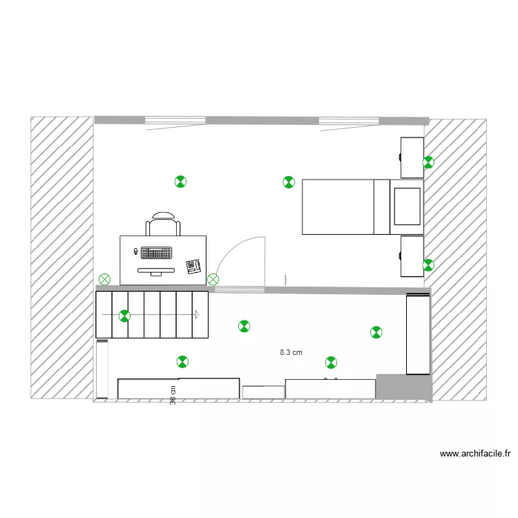 charlot etage am&eacute;nag&eacute; 3 1. Plan de 