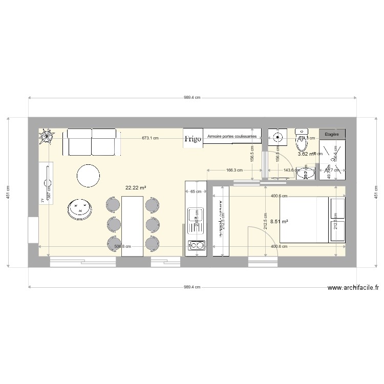 Annexe cotée. Plan de 0 pièce et 0 m2