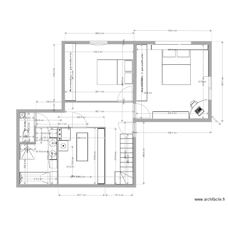 RDC ext. Plan de 0 pièce et 0 m2