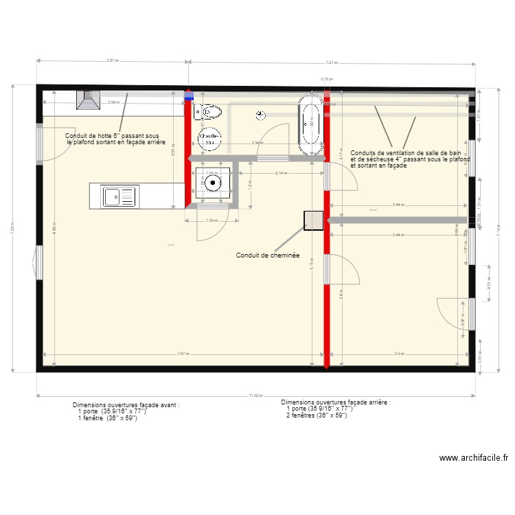 4773 Pontiac Existant. Plan de 0 pièce et 0 m2