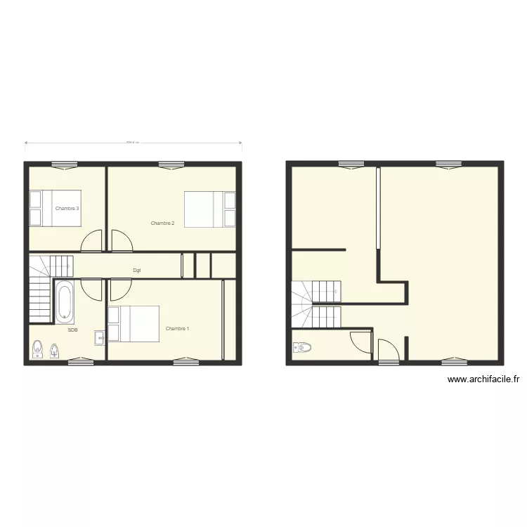 GIRON BOURREAU. Plan de 