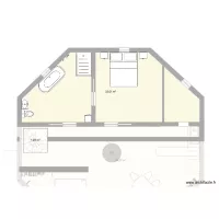 plan combles maison octogonale