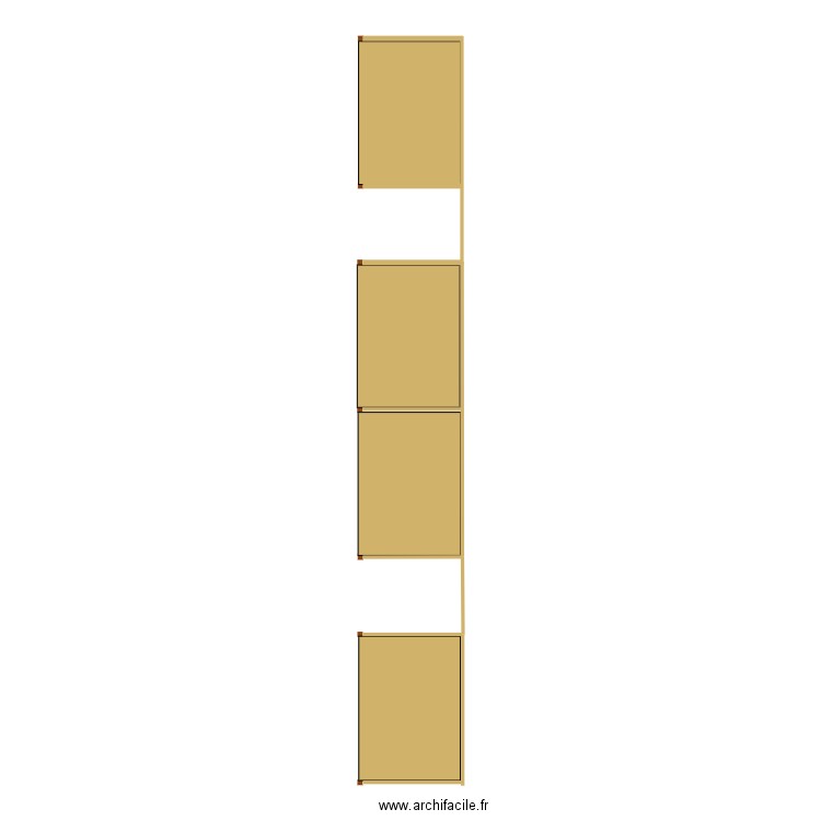 face avant. Plan de 0 pièce et 0 m2