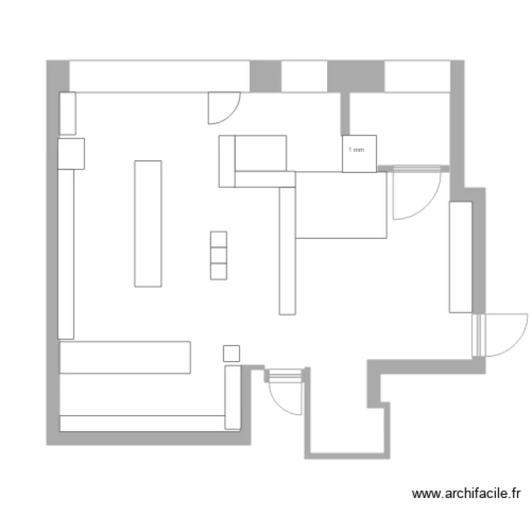 mus&eacute;e V2. Plan de 