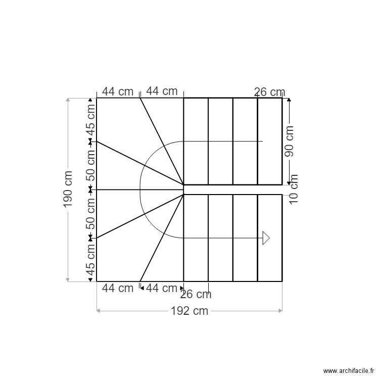 PLAN Complet. Plan de 0 pièce et 0 m2